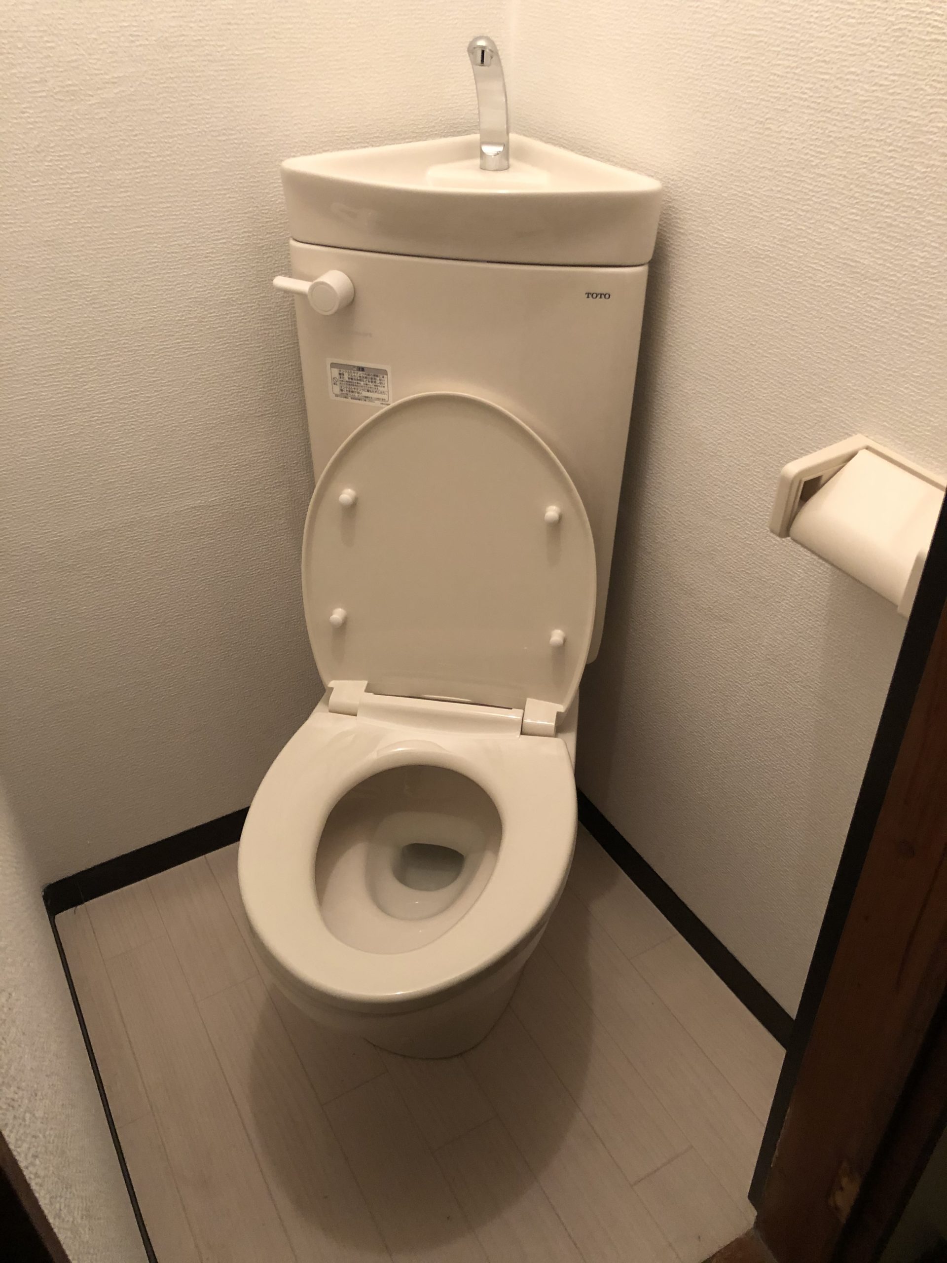 トイレリフォーム後
