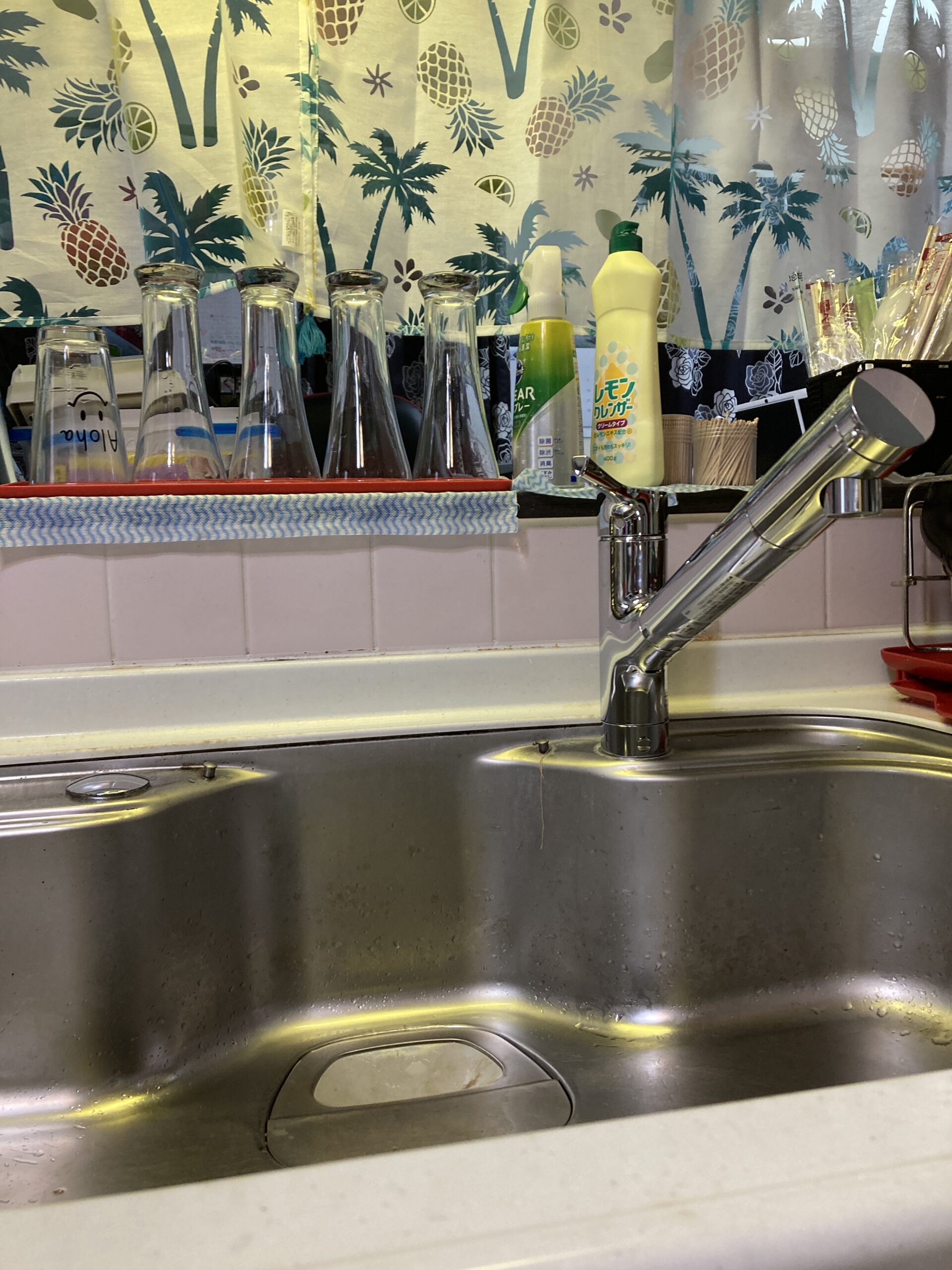 水道工事後