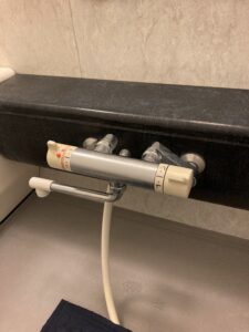 既設の浴室混合栓