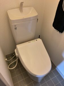 トイレ交換後の画像