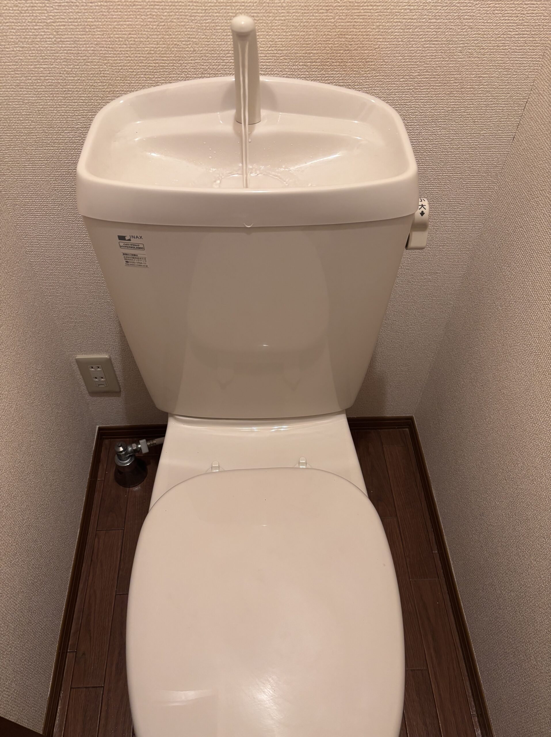 作業後のトイレ全景
