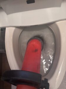 さいたま市緑区 トイレ詰まり修理 施工写真1